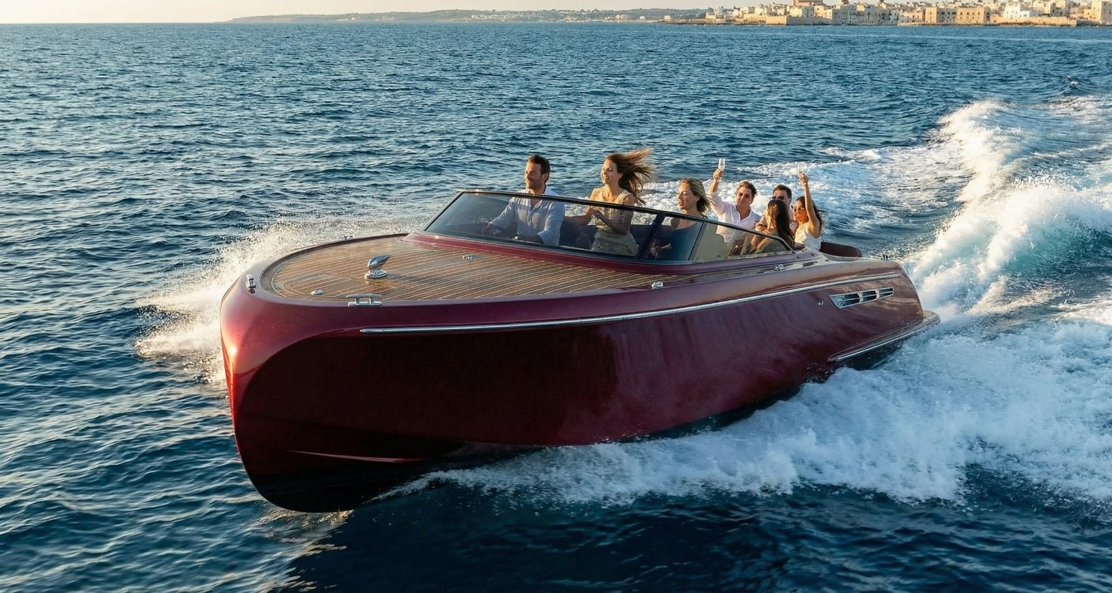 WA 33R cruising Mediterranean coast